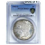 1904-O Morgan Silver Dollar PCGS MS63+