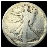 1916-D Silver Walking Liberty Half Dollar  NICELY