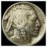 1913-S Buffalo Nickel Type 2 ABOUT  UNCIRCULATED