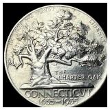 1935 Silver Connecticut Half Dollar UNCIRCULATED