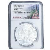 2022 S1.5E Austria Vienna Philharmonic NGC MS70