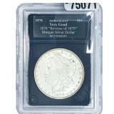 1878 Morgan Silver Dollar  VG Rev of 1879