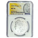 2024 Morgan Silver Dollar NGC MS70