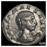 Roman Empire Julia Maesa 221-222 AD Silver Denari