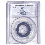 Gold Flakes Pinch - California Gold Rush PCGS G