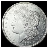1921 Silver Morgan Dollar CLOSELY UNCIRCULATED