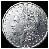 1897-O Silver Morgan Dollar CHOICE AU