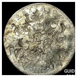 Colonial Spain Silver 8 Reales Punchmarked NEARLY