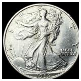 1936-S Silver Walking Liberty Half Dollar CLOSELY
