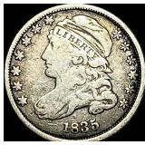 1835 Capped Bust Dime NICELY CIRCULATED