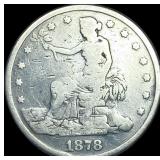 1878-S Silver Trade Dollar NICELY CIRCULATED