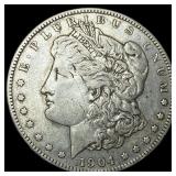 1904-S Silver Morgan Dollar NEARLY  UNCIRCULATED