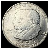 1923-S Silver Monroe Doctrine Half Dollar UNCIRCUL