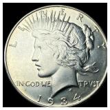 1934 Peace Silver Dollar UNCIRCULATED