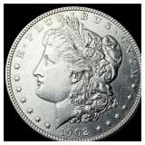 1902 Morgan Silver Dollar CLOSELY UNCIRCULATED