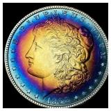 1898 Toned Morgan Silver Dollar UNCIRCULATED