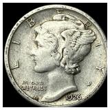 1926-S Silver Mercury Dime NEARLY UNCIRCULATED