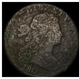 1801 Draped Bust Large Cent NICELY CIRCULATED