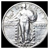 1930 Standing Liberty Silver Quarter CLOSELY UNCIR