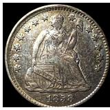 1858 Seated Liberty Half Dime CLOSELY UNCIRCULATED