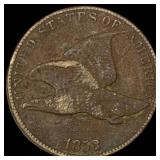 1858 Copper-Nickel Flying Eagle Cent HIGH  GRADE