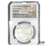 Mexico 1777-83 'El Cazador' Silver 8 Reales NGC