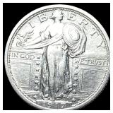 1917 Standing Liberty Silver Quarter CLOSELY UNCIR