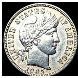 1905 Barber Dime UNCIRCULATED
