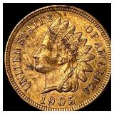 1905 Indian Head Cent CLOSELY UNCIRCULATED