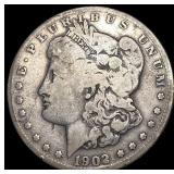 1902-S Silver Morgan Dollar NICELY CIRCULATED