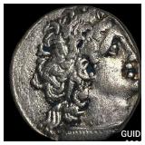 Egypt Ptolemy V, 106-88 BC Silver Tetradrachm