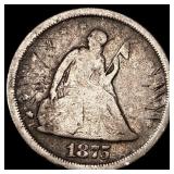 1875 Seated Liberty Quarter NICELY CIRCULATED