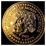 1983 Gold $50 One Half Ounce Round UNCIRCULATED