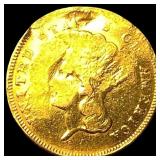1854 $3 Gold Indian Princess Head HIGH GRADE