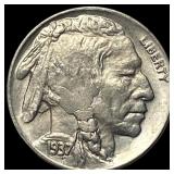 1937-D Buffalo Nickel CHOICE BU