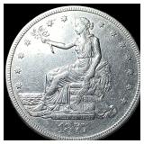 1877-S Silver Trade Dollar CLOSELY UNCIRCULATED
