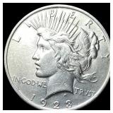 1923-S Silver Peace Dollar UNCIRCULATED