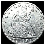 1855-O Silver Half Dollar NEARLY UNCIRCULATED