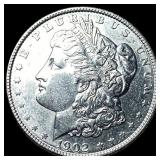 1902-O Silver Morgan Dollar CHOICE AU