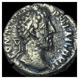 Roman Empire Commodus 180-196 AD Silver Denarius