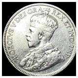 1920 Canada Silver 25 Cents LIGHTLY CIRCULATED