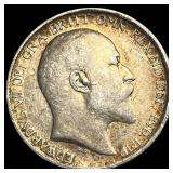 1905 Great Britain Silver 6 Pence - Edward VII NEA