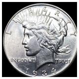 1934 Peace Silver Dollar UNCIRCULATED