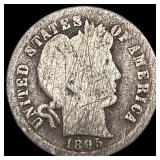1895 Barber Dime NICELY CIRCULATED