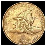 1857 Flying Eagle Cent CLOSELY UNCIRCULATED