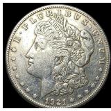 1921-S Silver Morgan Dollar LIGHTLY CIRCULATED