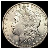1891 Morgan Silver Dollar CHOICE BU