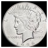 1926-S Silver Peace Dollar CLOSELY  UNCIRCULATED