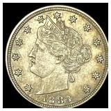 1883 Liberty Head Nickel (w/Cents) CLOSELY  UNCIR