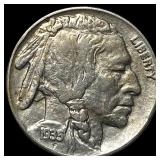 1935-P Buffalo Nickel CHOICE AU